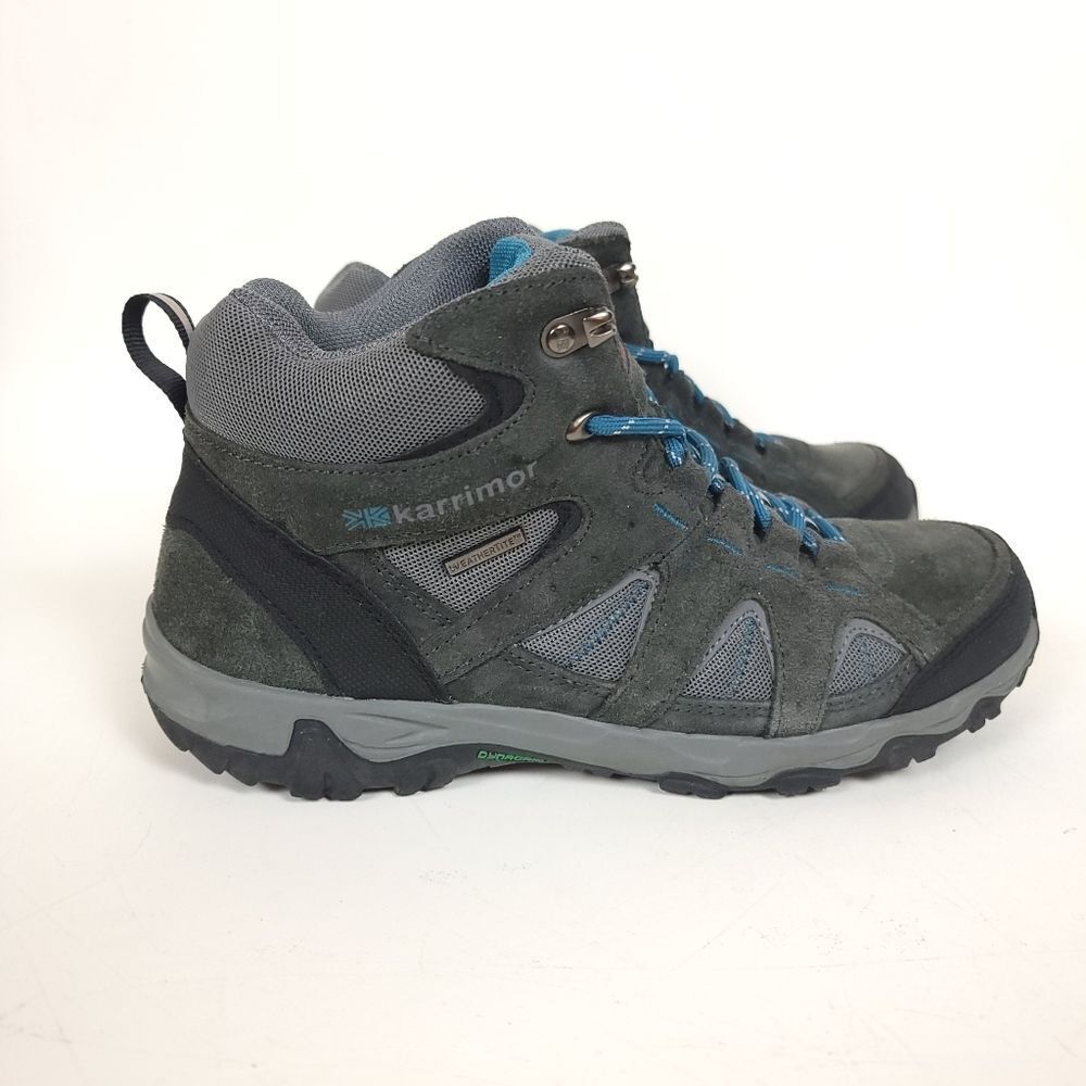 Karrimor Women’s Mount Low Gray Lace-Up Activewear Hiking Shoes Size 7.5